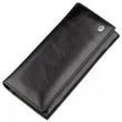 Жіночий чорний гаманець з натуральної шкіри ST Leather 18870 Чорний