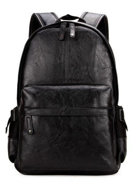 Чоловічий чорний рюкзак Polo Vicuna 5502-BL купити недорого в Ти Купи