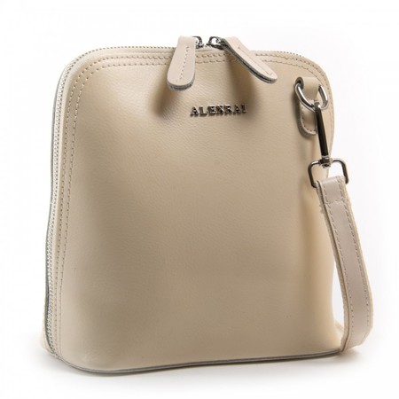 Жіноча шкіряна сумка класична ALEX RAI32-8803 Бежевий купити недорого в Ти Купи