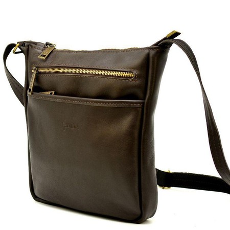 Чоловіча шкіряна коричнева сумка Tarwa GC-1300-3MD купити недорого в Ти Купи
