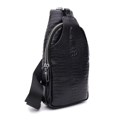 Чоловічий шкіряний рюкзак Keizer K15015BL-чорний купити недорого в Ти Купи