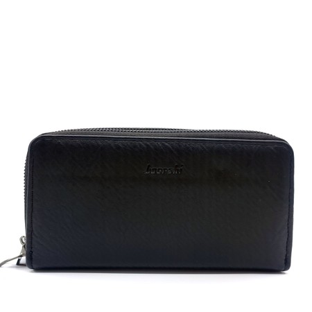 Мужское черное портмоне из кожзама Bovi's FM-0301b купить недорого в Ты Купи