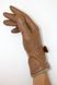 Жіночі шкіряні коричневі рукавички Shust Gloves