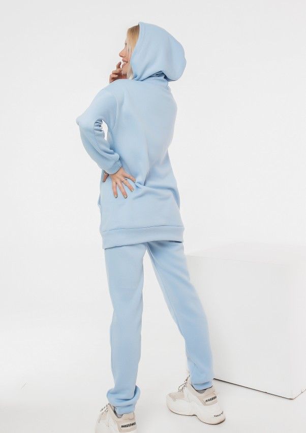 Спортивний костюм ISSA PLUS 12236 XL блакитний купити недорого в Ти Купи