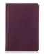 Обкладинка для паспорта зі шкіри HiArt PC-01 Shabby Plum Фіолетовий