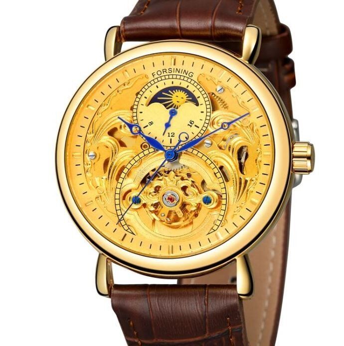 Мужские часы скелетон FORSINING LEGEND (8001) купить недорого в Ты Купи