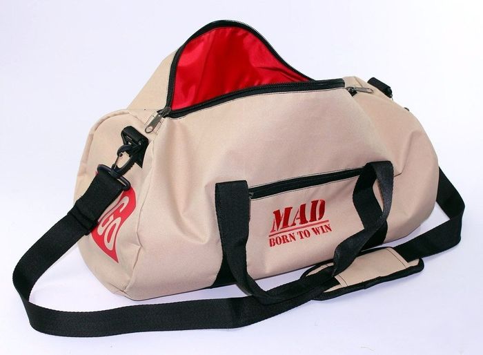 Спортивная сумка-тубус MAD FitGo бежевая 28 л купить недорого в Ты Купи