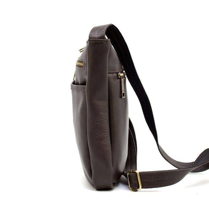 Мужская кожаная коричневая сумка tarwa gc-1300-3md купить недорого в Ты Купи