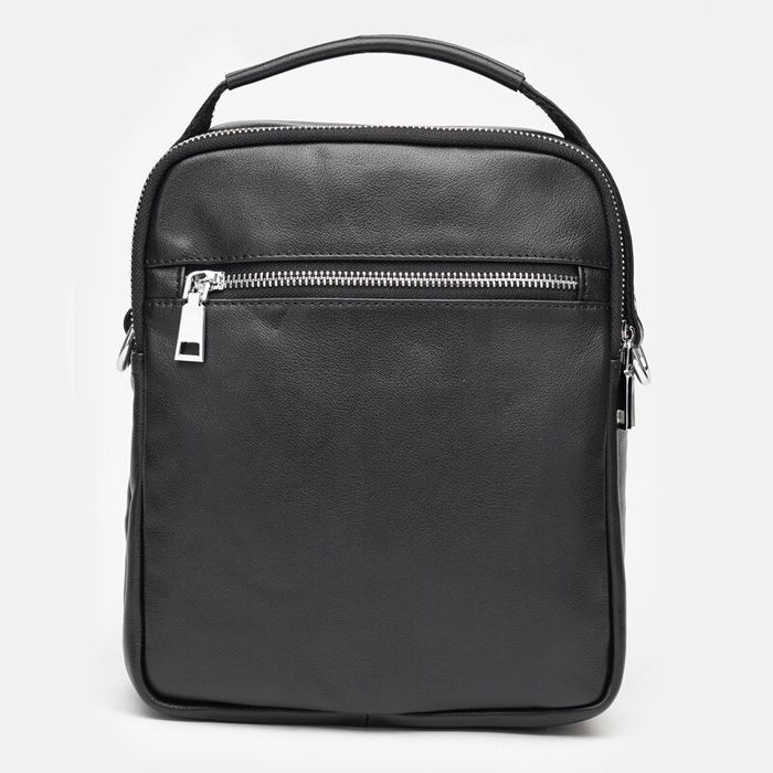 Чоловіча шкіряна сумка Ricco Grande K16353-black купити недорого в Ти Купи