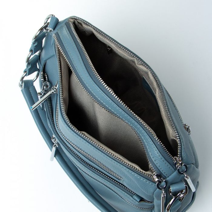 Женская кожаная сумка ALEX RAI 8930-9 blue купить недорого в Ты Купи