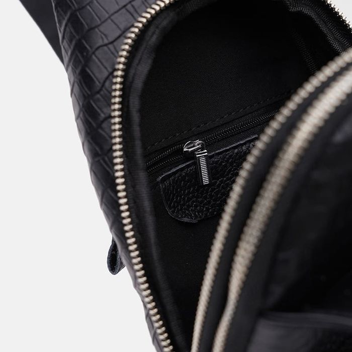 Мужской кожаный рюкзак Keizer K15015bl-black купить недорого в Ты Купи