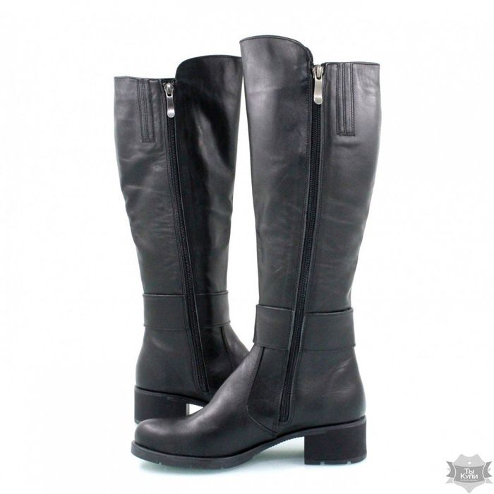Женские кожаные демисезонные сапоги Villomi 3004-03 купить недорого в Ты Купи