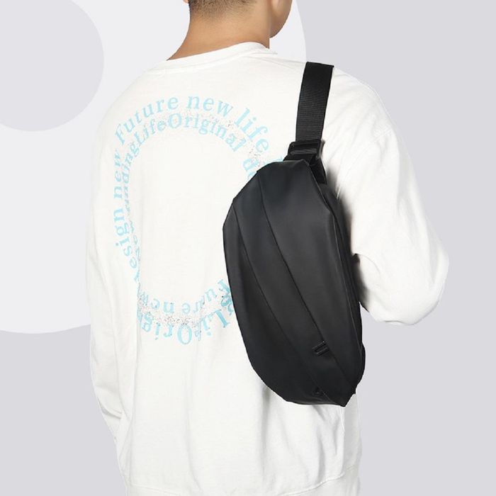Мужская текстильная сумка на пояс Confident ATN01-T-20328A купить недорого в Ты Купи