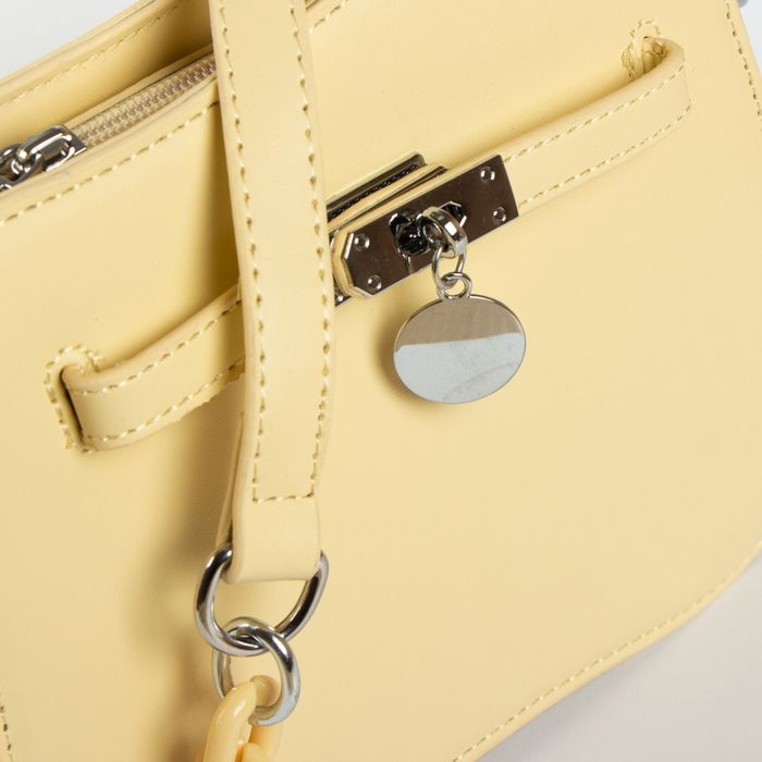 Женская сумочка из кожезаменителя FASHION 22 F026 yellow купить недорого в Ты Купи