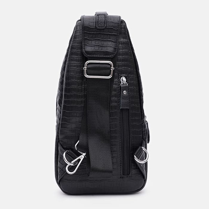 Чоловічий шкіряний рюкзак Keizer K15015BL-чорний купити недорого в Ти Купи