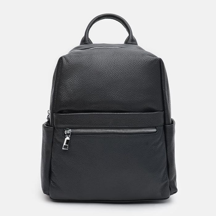 Женский кожаный рюкзак Keizer K18016wbl-black купить недорого в Ты Купи
