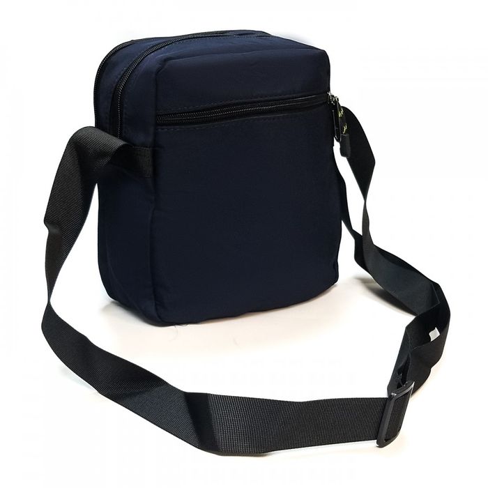 Мужская сумка через плечо Lanpad 4123 blue купить недорого в Ты Купи