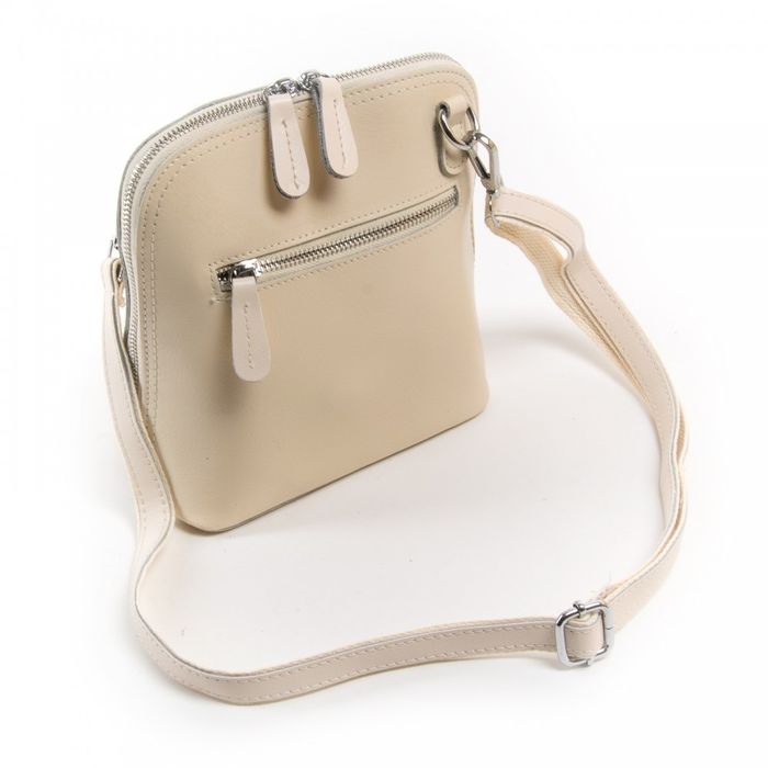 Женская кожаная сумка классическая ALEX RAI 32-8803 beige купить недорого в Ты Купи