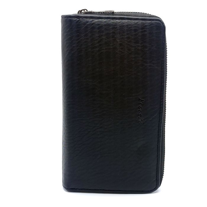 Мужское черное портмоне из кожзама Bovi's FM-0301b купить недорого в Ты Купи