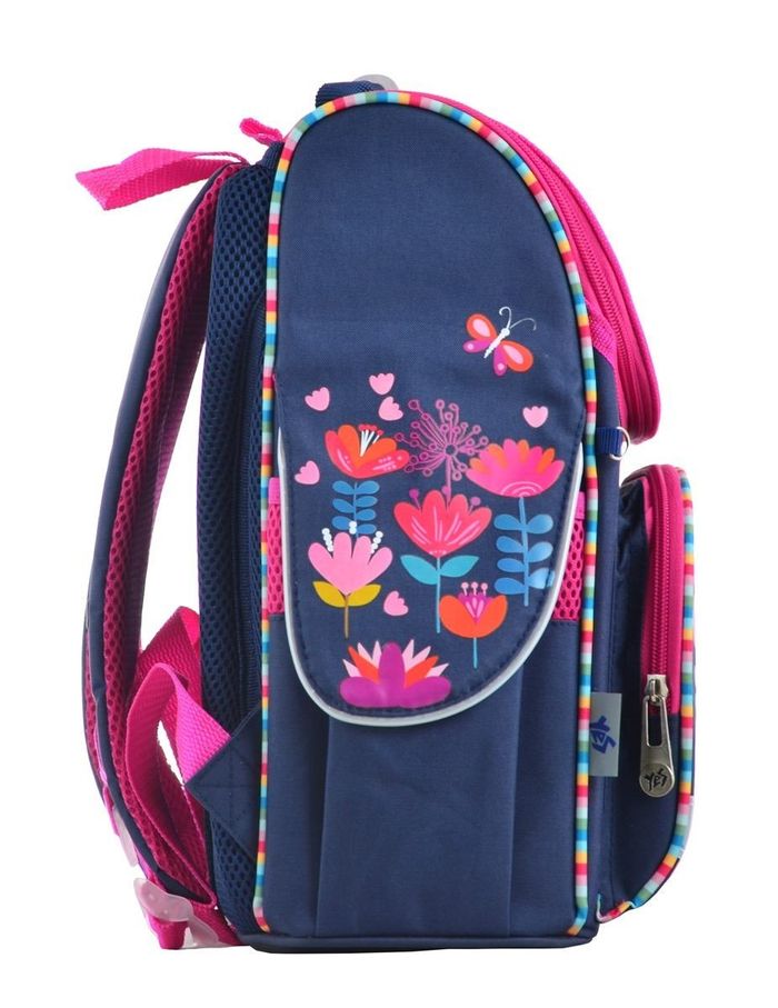 Школьный каркасный ранец YES SCHOOL 26х34х14 см 12 л для девочек H-11 Fox (555202) купить недорого в Ты Купи