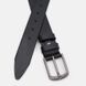Чоловічий шкіряний ремінь Borsa Leather 150v1fx95-black