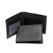 Классическое черное кожаное портмоне Tiding Bag M39-1023-3A