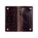 Кожаное портмоне Hi Art WP-05 Crystal Brown Silk Коричневый