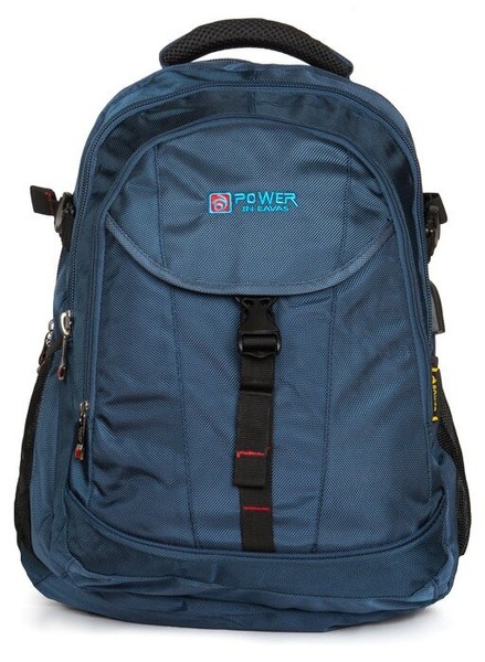 Рюкзак для ноутбука з USB Power In Eavas 8518 blue купити недорого в Ти Купи