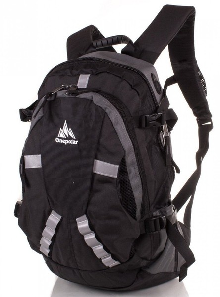 Чоловічий стильний оригінальний сірий рюкзак ONEPOLAR w1017-grey купити недорого в Ти Купи