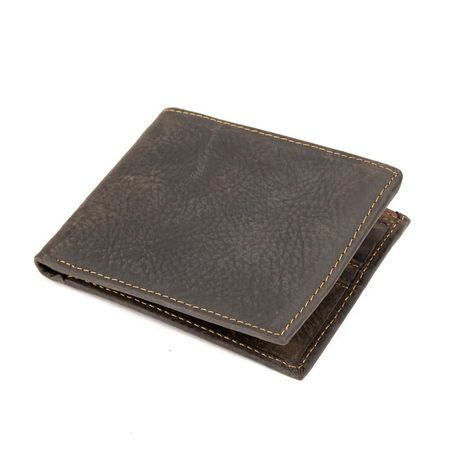 Портмоне маленьке темно-коричневе Tiding Bag M39-1021-1B купити недорого в Ти Купи