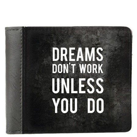 Кошелек ZIZ «Мечты не работают, пока не работаешь ты» 43015 купить недорого в Ты Купи