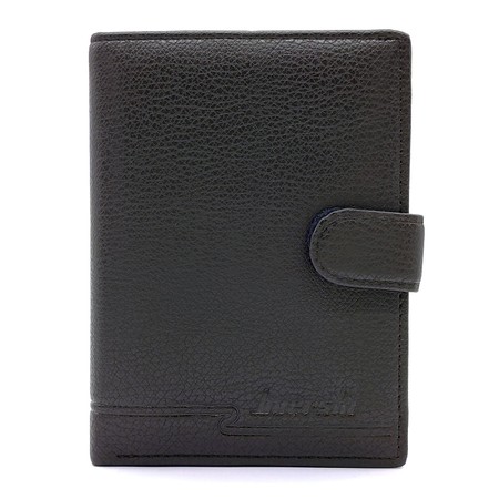 Чоловічий гаманець із шкіри з відділом для паспорта Woney FM-302Br купити недорого в Ти Купи