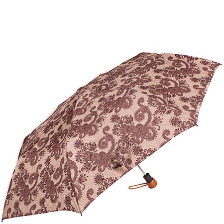 Зонт женский AIRTON стильный полуавтомат бежевый купить недорого в Ты Купи