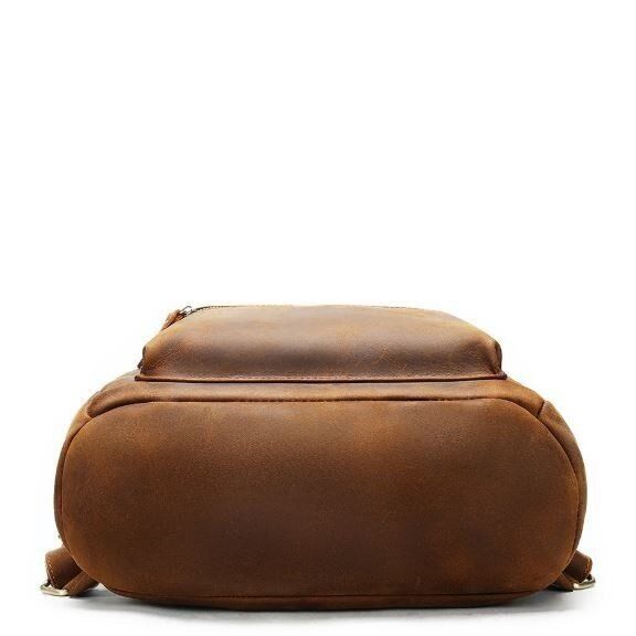 Жіночий шкіряний рюкзак для ноутбука Vintage 14699 Коричневий купити недорого в Ти Купи