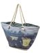 Женская Летняя пляжная сумка из текстиля Podium PC 9140-1 dark-brown