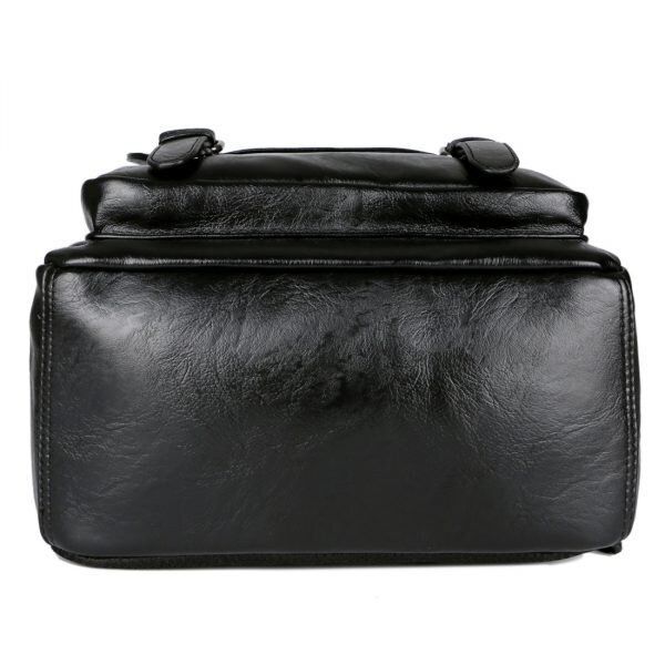 Чоловічий чорний рюкзак Polo Vicuna 5506-BL купити недорого в Ти Купи