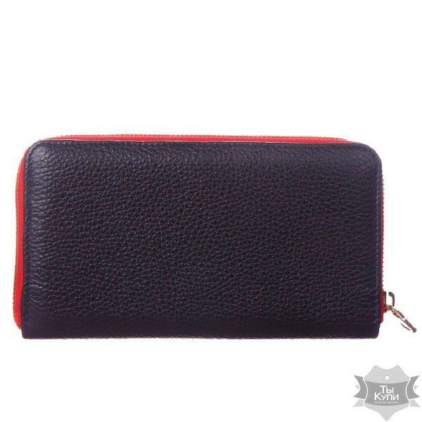 Жіночий темно-синій шкіряний гаманець Rich Valenta ХР498р12 купити недорого в Ти Купи