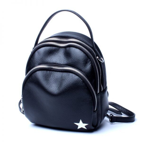 Женская кожаная сумка-рюкзак POLO (VK196-BL) купить недорого в Ты Купи