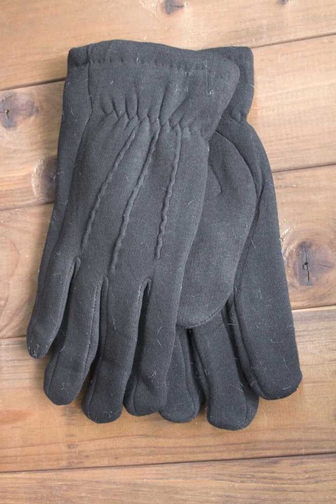 Рукавички чоловічі чорні трикотажні Shust Gloves 8195s2 М купити недорого в Ти Купи