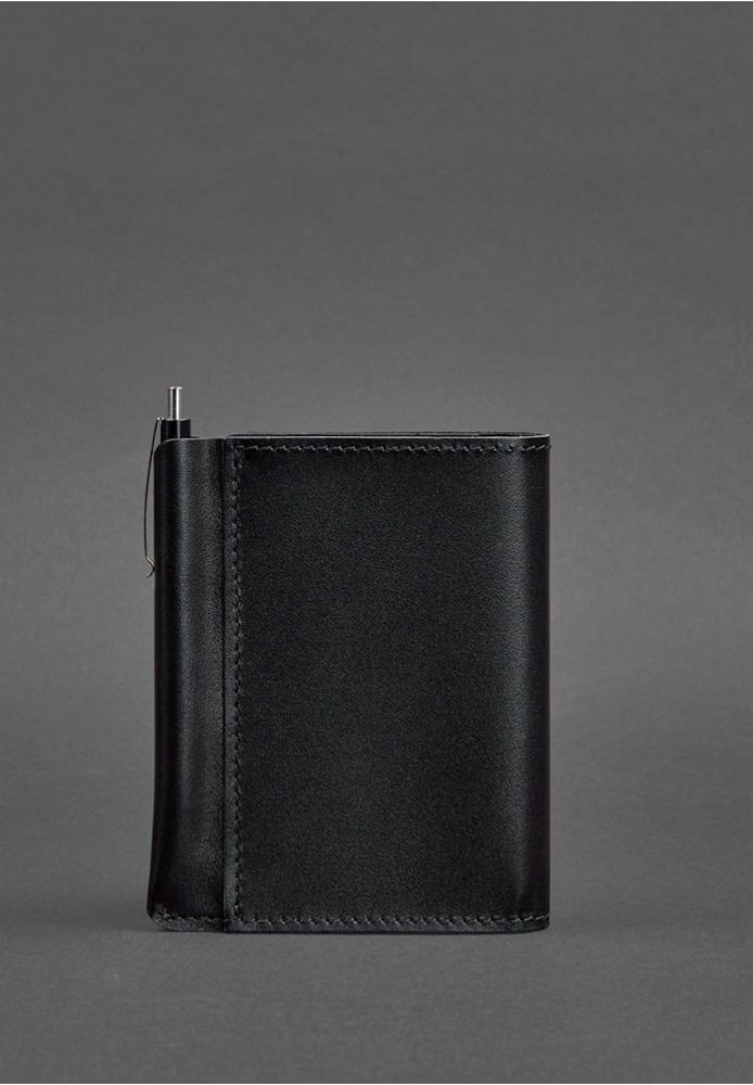 Мужское кожаное портмоне 2.0 черное краст BN-PM-2-G купить недорого в Ты Купи