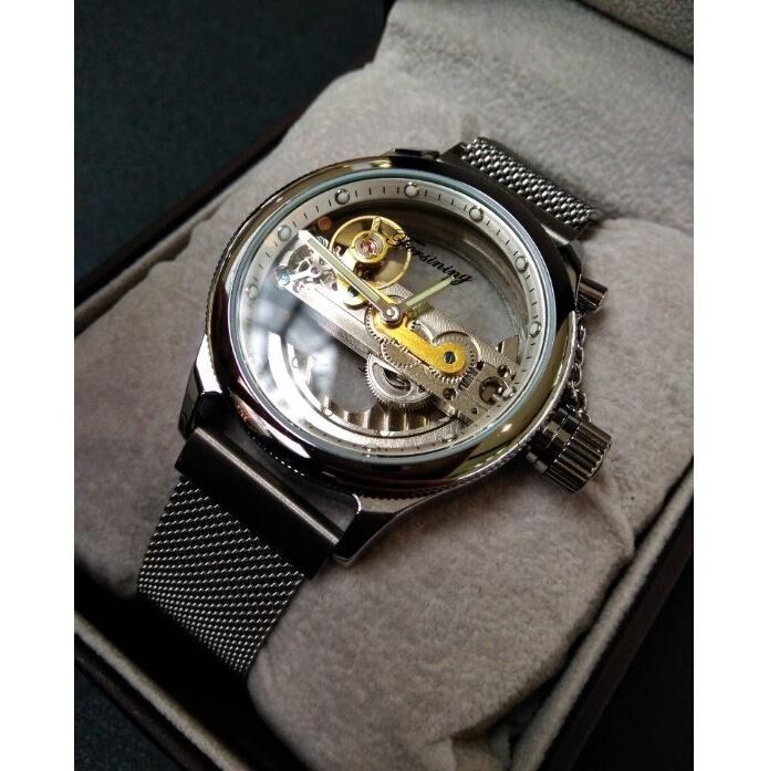 Женские часы скелетон Fuyate Air Silver II (1103) купить недорого в Ты Купи