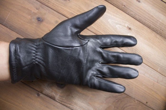 Мужские сенсорные кожаные перчатки Shust Gloves 933s3 купить недорого в Ты Купи