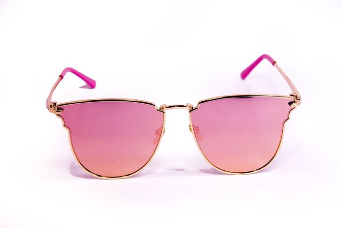 Солнцезащитные женские очки Glasses с футляром f8329-5 купить недорого в Ты Купи