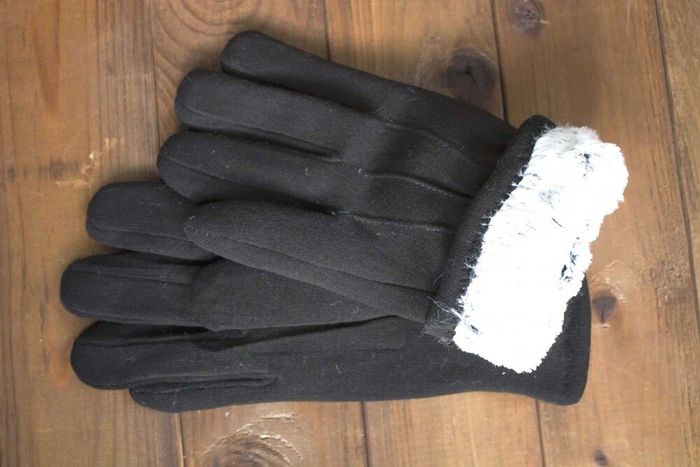 Перчатки мужские чёрные трикотажные Shust Gloves 8195s2 М купить недорого в Ты Купи