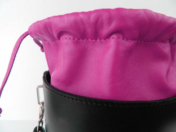 Женская сумочка из натуральной кожи Svіtlana Zubko Fiole S0201-10 купить недорого в Ты Купи