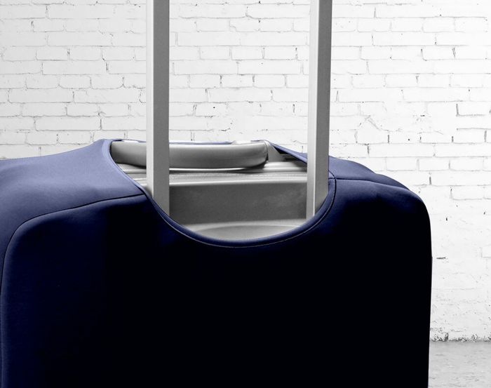 Защитный чехол для чемодана Coverbag дайвинг синий XL купить недорого в Ты Купи