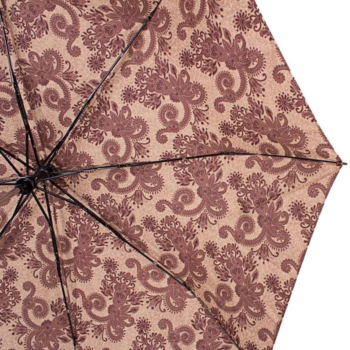 Зонт женский AIRTON стильный полуавтомат бежевый купить недорого в Ты Купи
