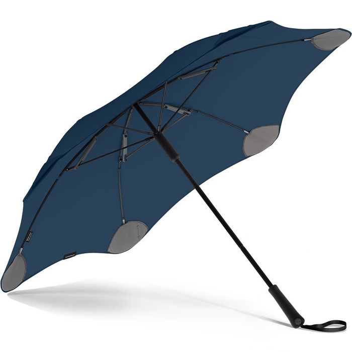 Женский механический зонт-трость противоштормовой BLUNT Bl-Classic2-navy купить недорого в Ты Купи