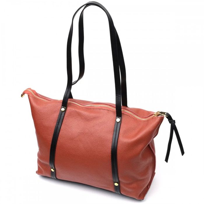 Жіноча шкіряна сумка Vintage 22301 купити недорого в Ти Купи