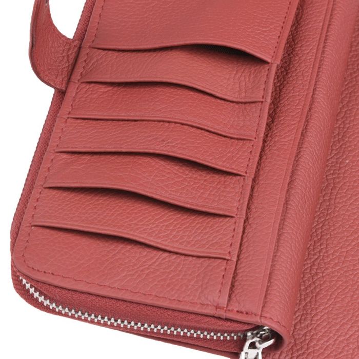 Жіночий шкіряний гаманець Кінь Імператор K11090-Red купити недорого в Ти Купи